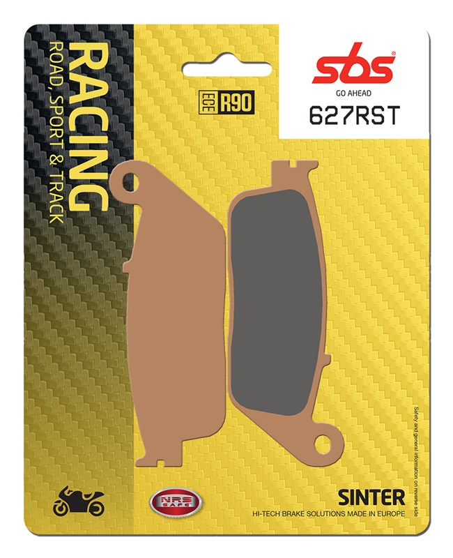 SBS brake pads KH142 / KH226 track and sport sinteredcolour gold (627RST)